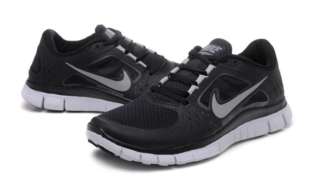 Nike free run all black mens online